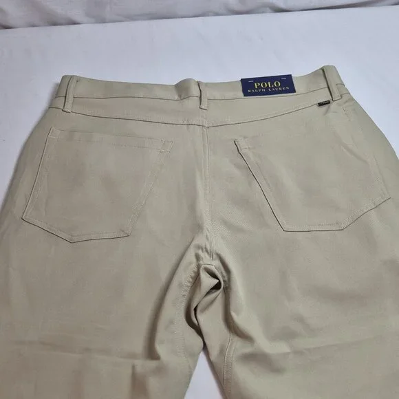 Polo Ralph Lauren Men's Pants Performance Straight Leg Stretch Khaki 32x32 (59)